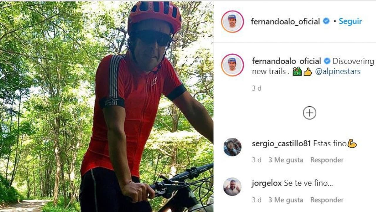 La sorprendente figura de Fernando Alonso en la cuarentena 