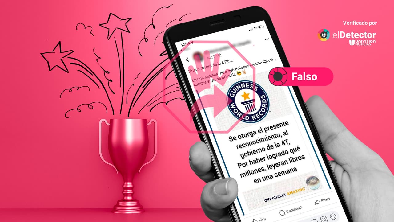 El gobierno de México NO obtuvo el récord Guinness por el mayor número de libros leídos en una semana