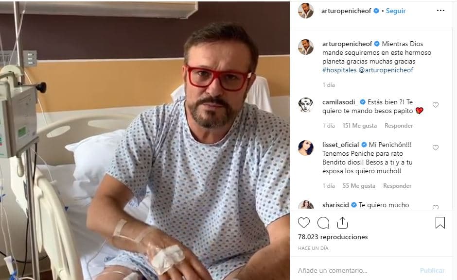 "[…] En este caso quiero decirles que es una tifoidea que me tocó respirar a través de la motocicleta, porque no uso tapabocas, entonces la absorbí", comentó. El actor aseguró estar mejor de salud.