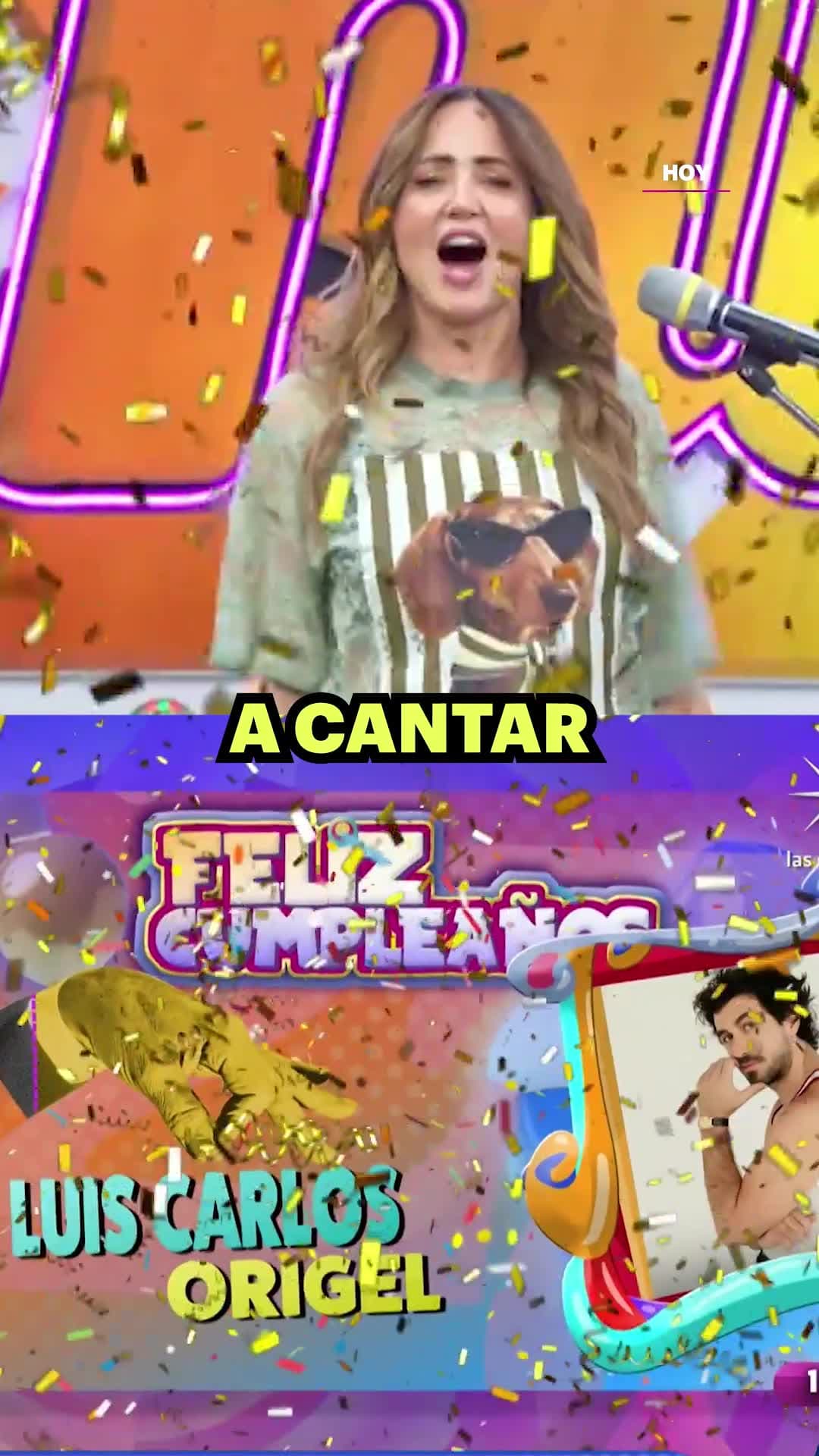 #AndreaLegarreta felicita a su novio #LuisCarlos por su cumpleaños