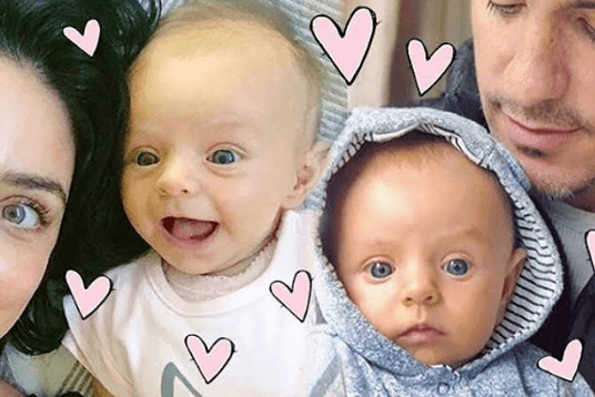 Aislinn Derbez y Mauricio Ochmann rapan a su bebé ¡Luce adorable!