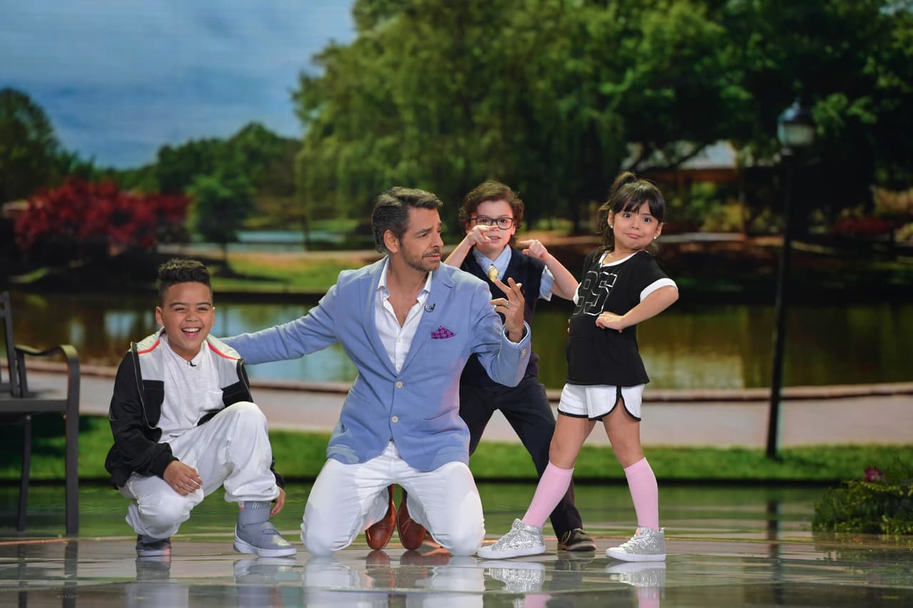 Eugenio Derbez tuvo una tarea muy difícil en Pequeños Gigantes USA.