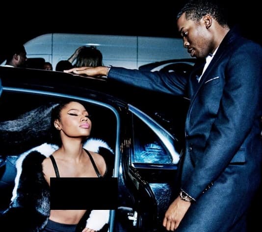 Nicki Minaj presumió el anillo que le dio su prometido Meek Mill. Por supuesto, Nicki se tomó las mejores fotos para presumirlo.