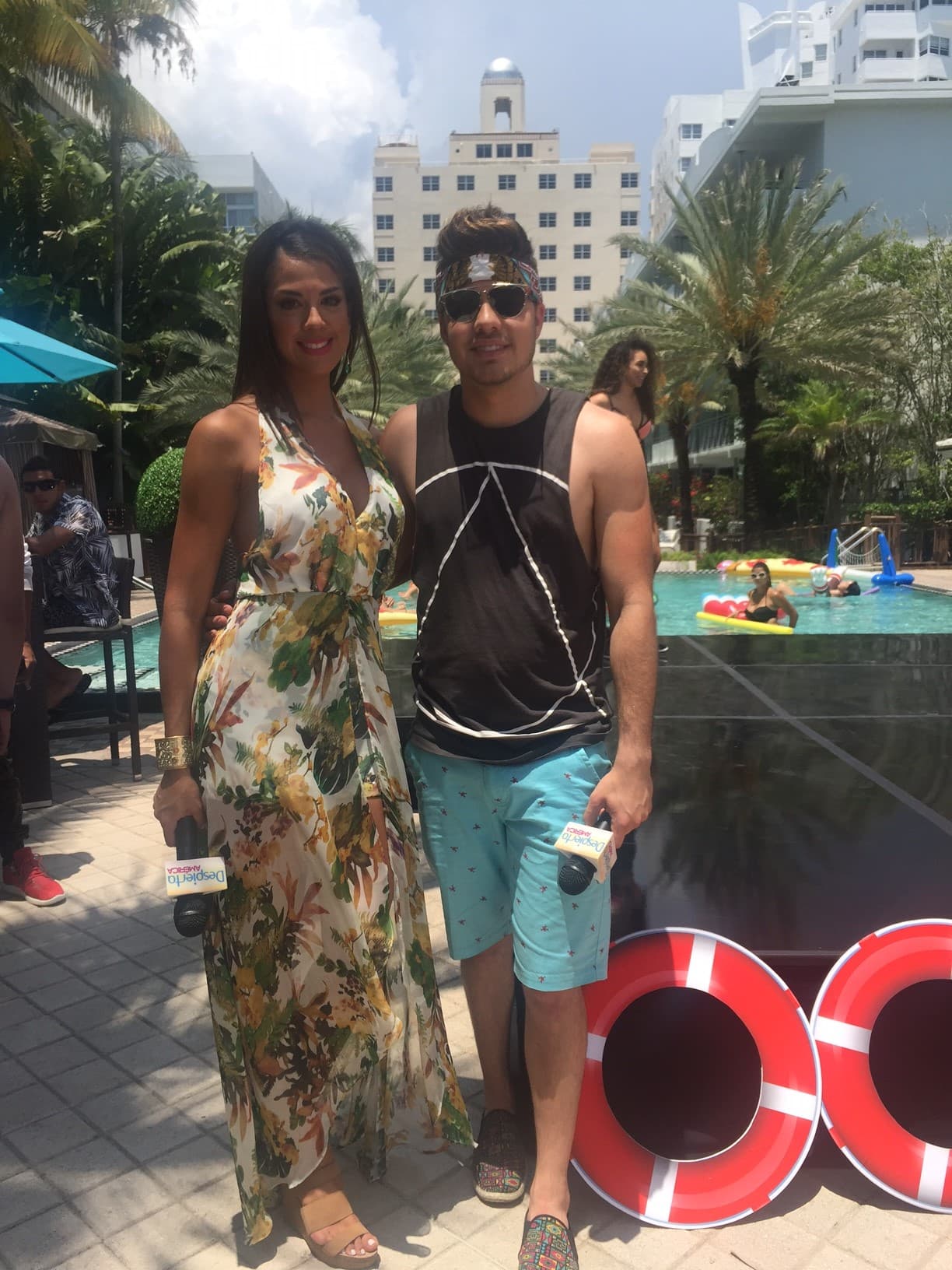 Carolina y William serían los encargados de hacer nuestra mañana inolvidable.