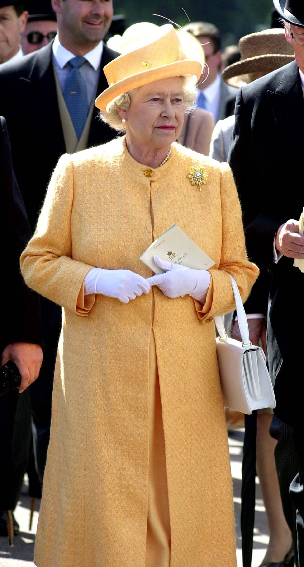 La Reina Isabel en 2001.