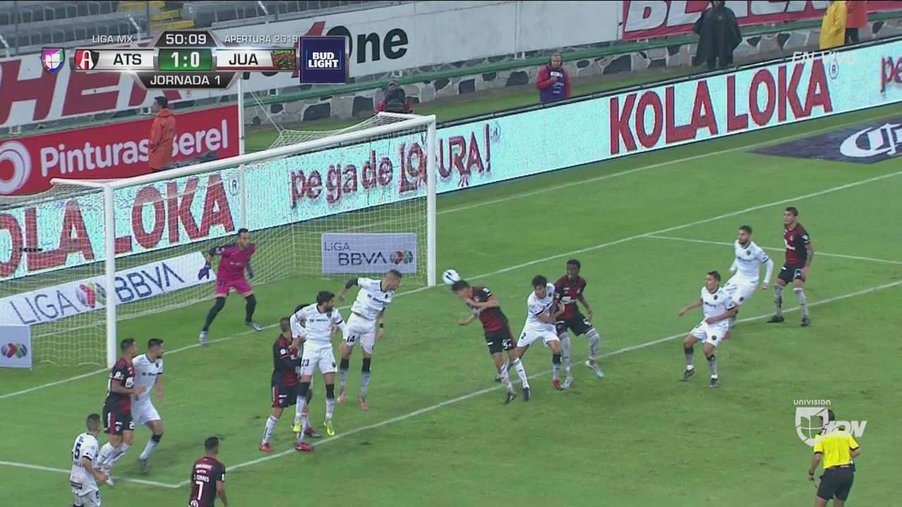 ¡Gol del Atlas, gol de Edson Rivera!