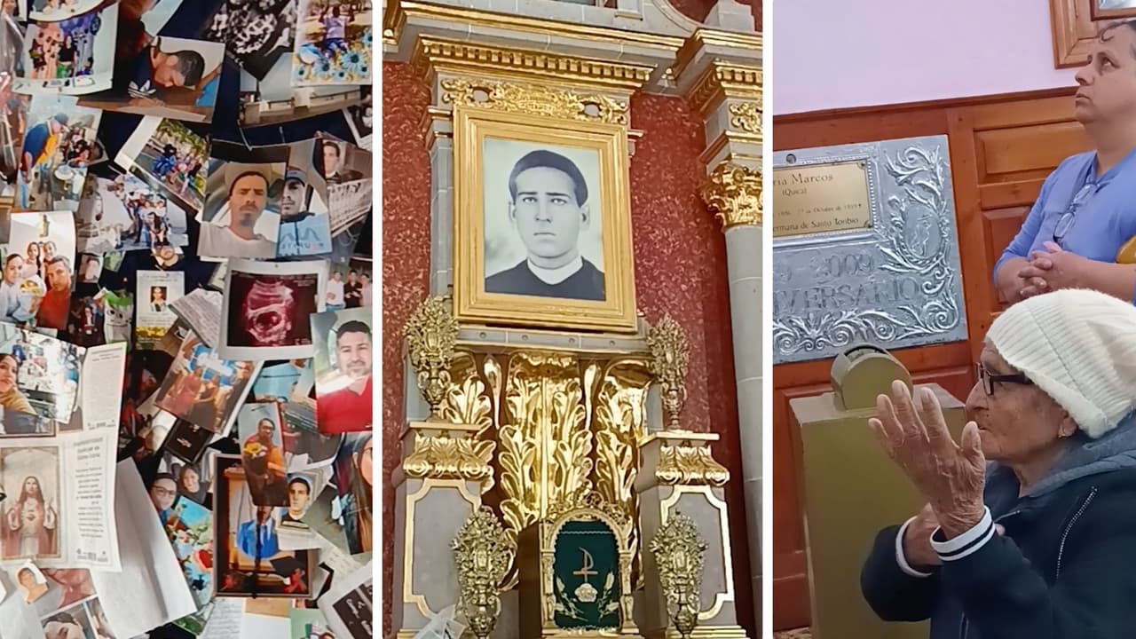 Un milagro para detener una deportación: madres rezan desde Jalisco al ‘Padre Pollero’