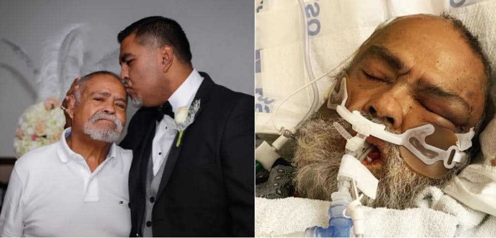 Presentan cargos contra hombre que atacó a un abuelo hispano en el cuarto de un hospital 