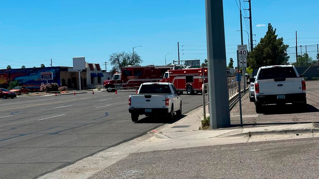 Accidente provoca una fuga de gas y obliga a evacuar al norte de Phoenix