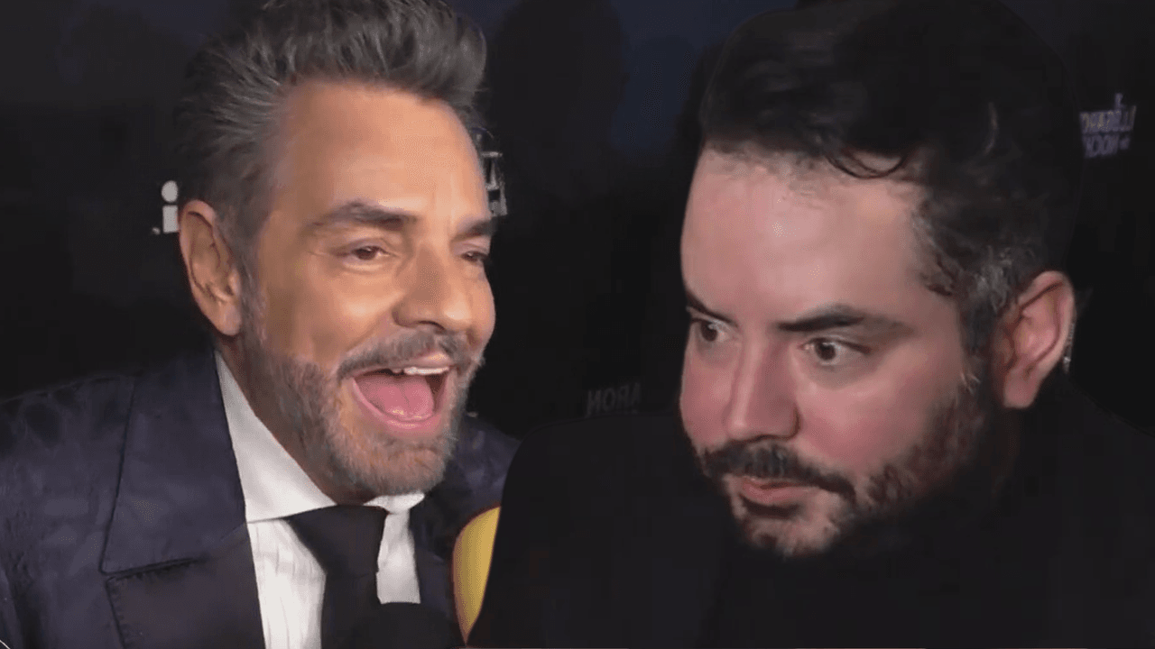 Eugenio Derbez y José Eduardo se tiran indirectas y Victoria Ruffo resulta involucrada