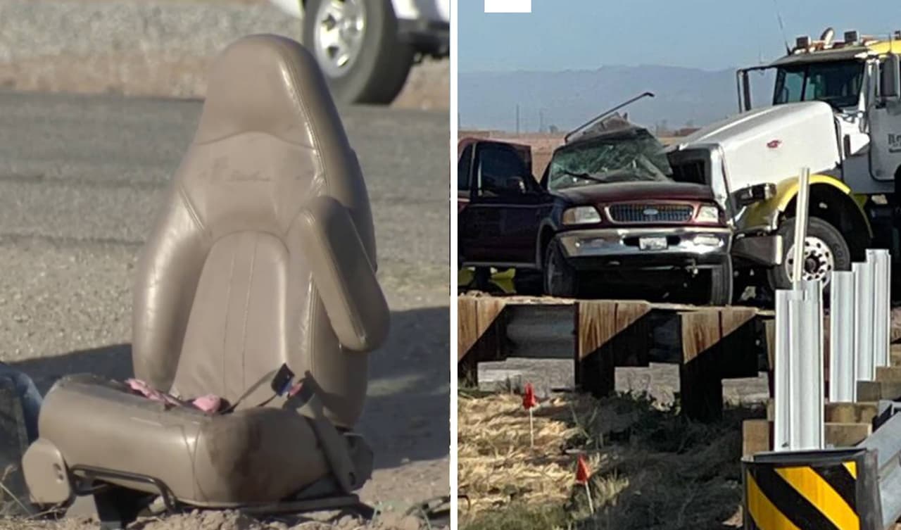 ICE investiga como un caso de tráfico de personas el choque que dejó a 10 mexicanos muertos en California
