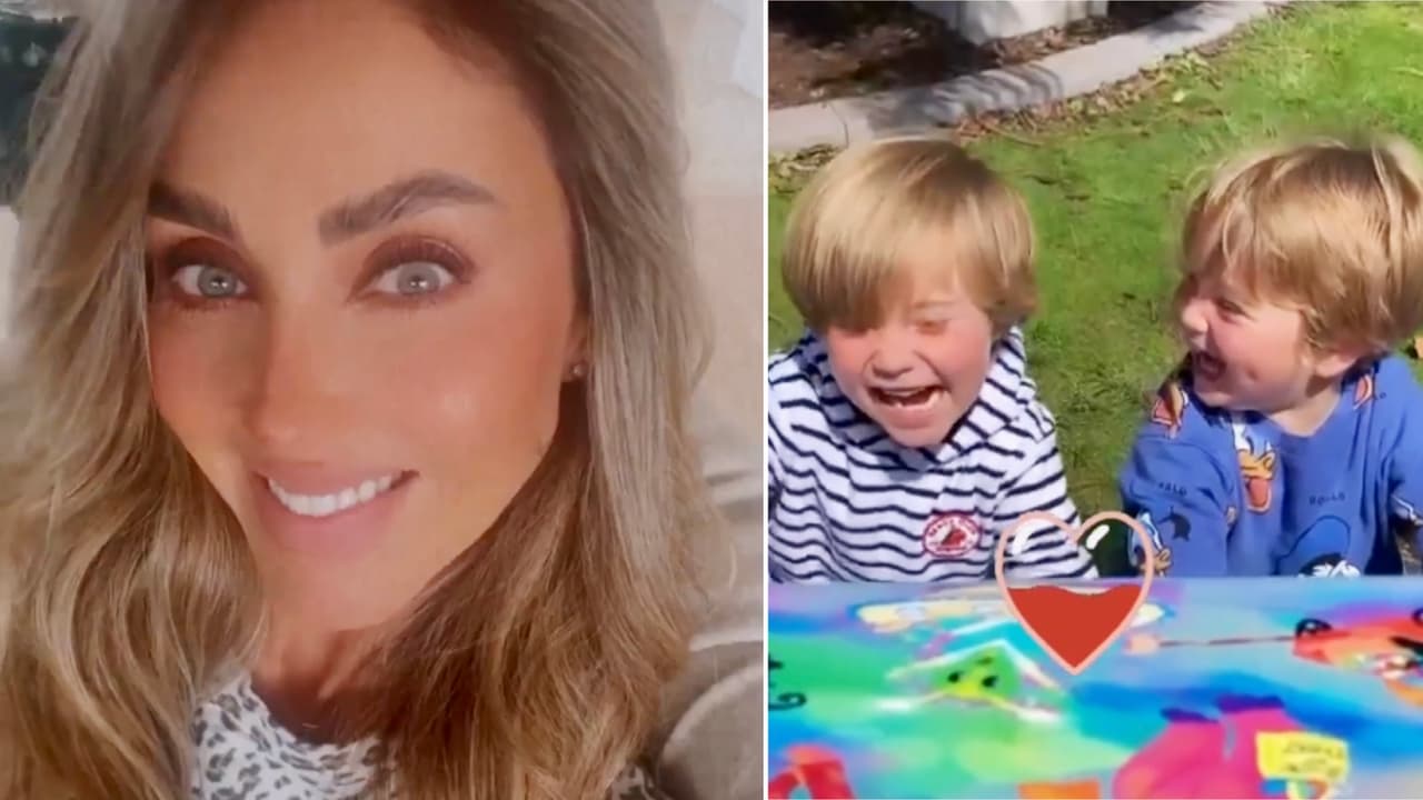 Los hijos de Anahí desatan ternura con sus 'dotes' musicales: “Venimos a alegrarles el día”