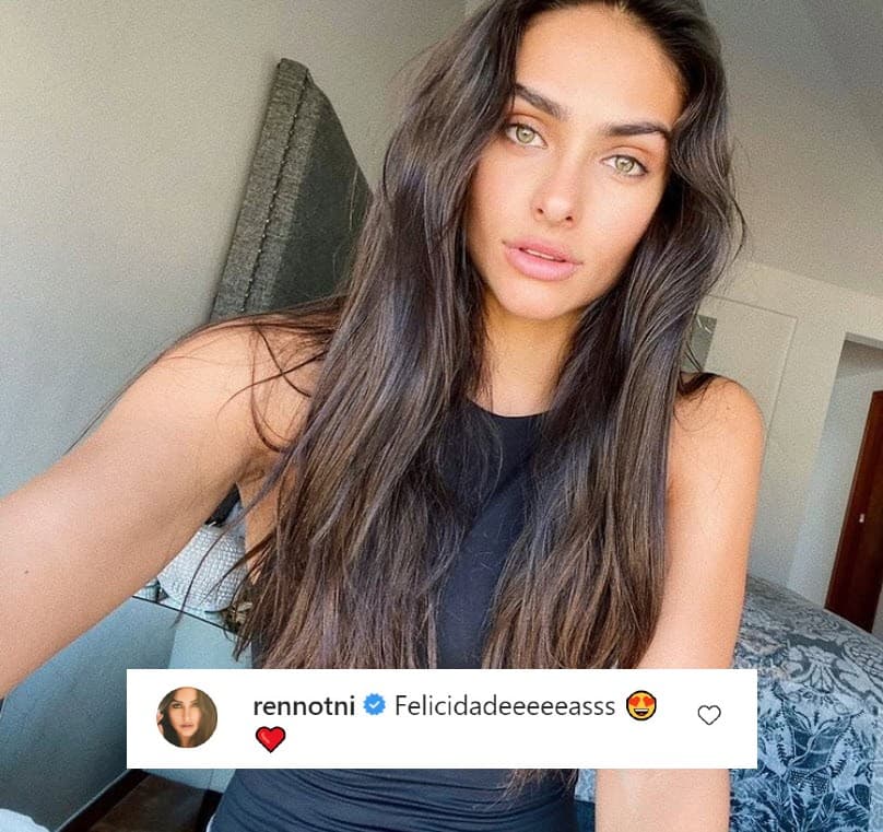 <b>Renata Notni</b> comentó la fotografía del actor mexicano.