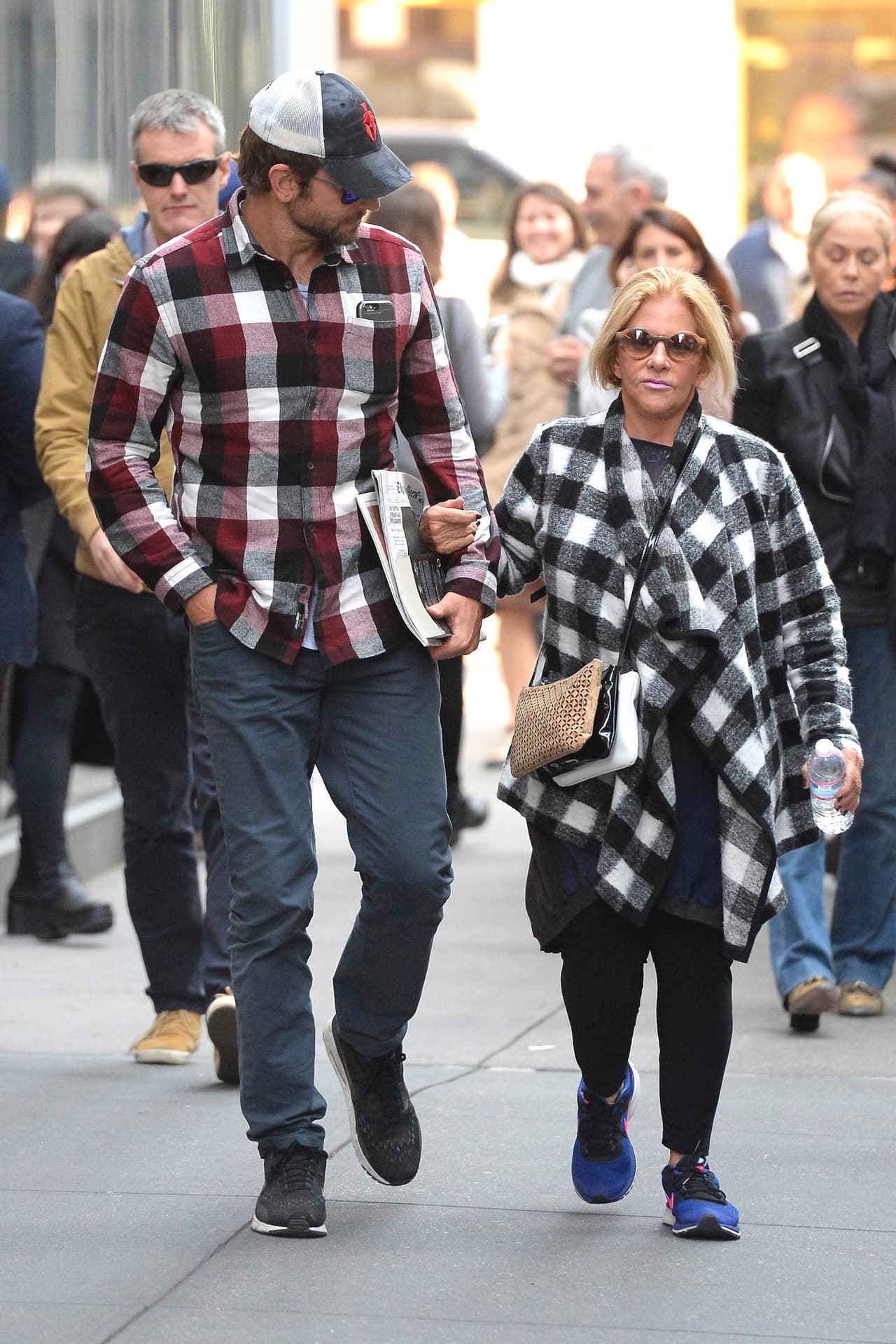 El actor siempre estuvo atento a su madre.