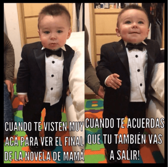 Su participación fue solo en el episodio final de la telenovela, pero la intérprete estaba tan emocionada al respecto que hasta le hizo un meme.