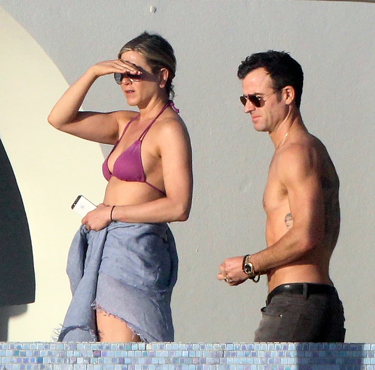 Jennifer Aniston y Justin de vacaciones en México