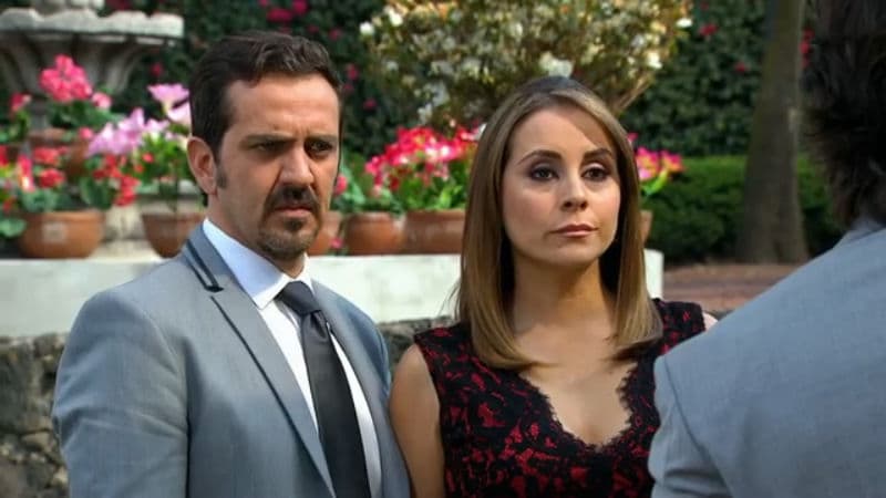 Él fue otro que se casó por puro interés, con "Amaya", quien ya había pagado por la ambición de "Lucrecia" con la muerte de sus padres.