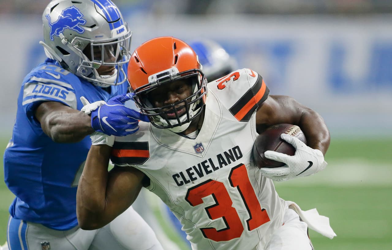 <b>Browns 35-27 Lions</b>. El novato Baker Mayfield volvió a dejar buenas sensaciones. En el primer medio completó 9 de 16 pases para 138 yardas. Cleveland cierra la pretemporada con una victoria.
