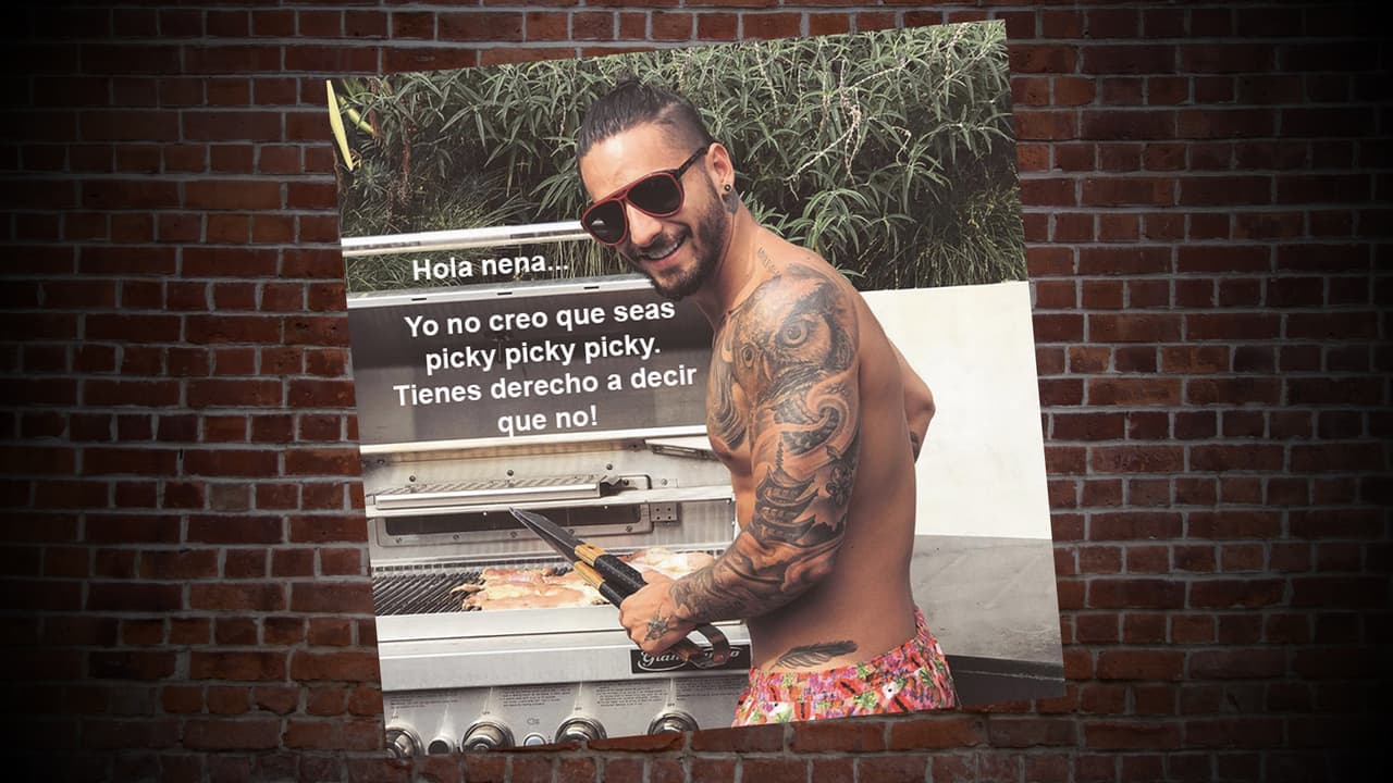 Maluma se encuentra de gira en España y hasta la fecha no ha reaccionado a esta página que está creciendo en forma viral (algunas fotos han sido compartidas más de 5,000 veces).