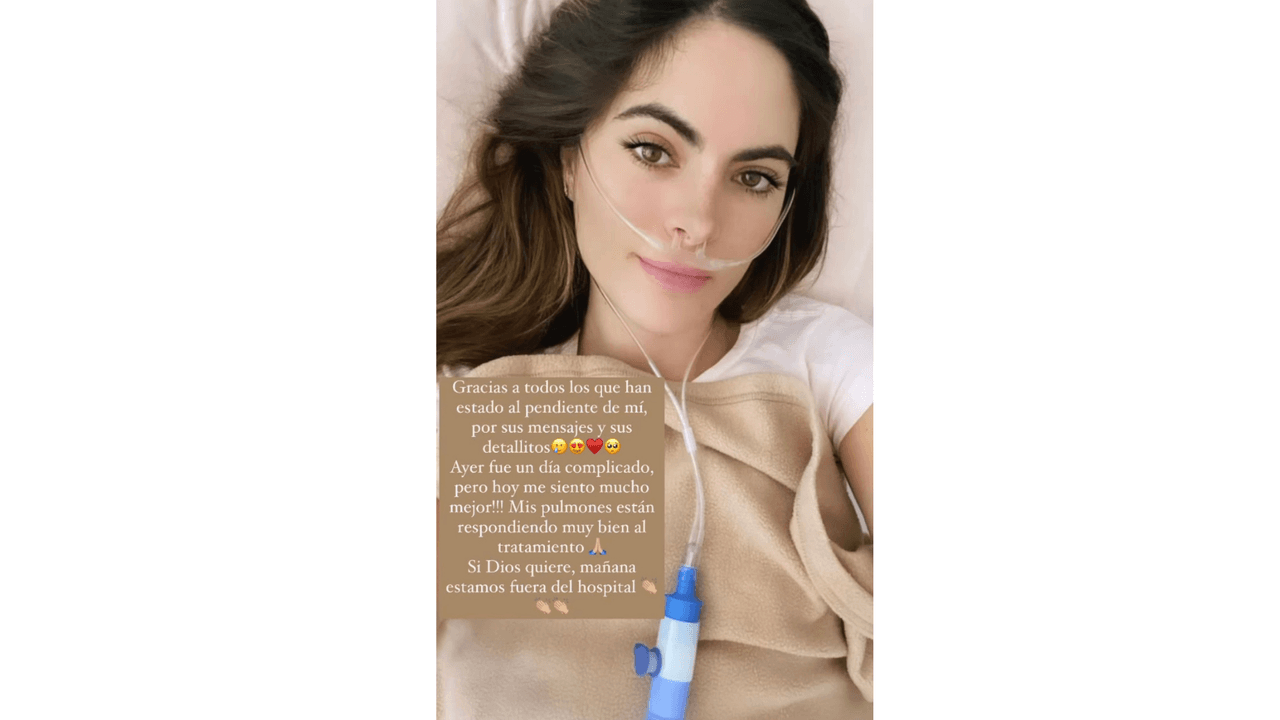 La exreina de belleza tiene fe que saldrá este jueves del hospital.