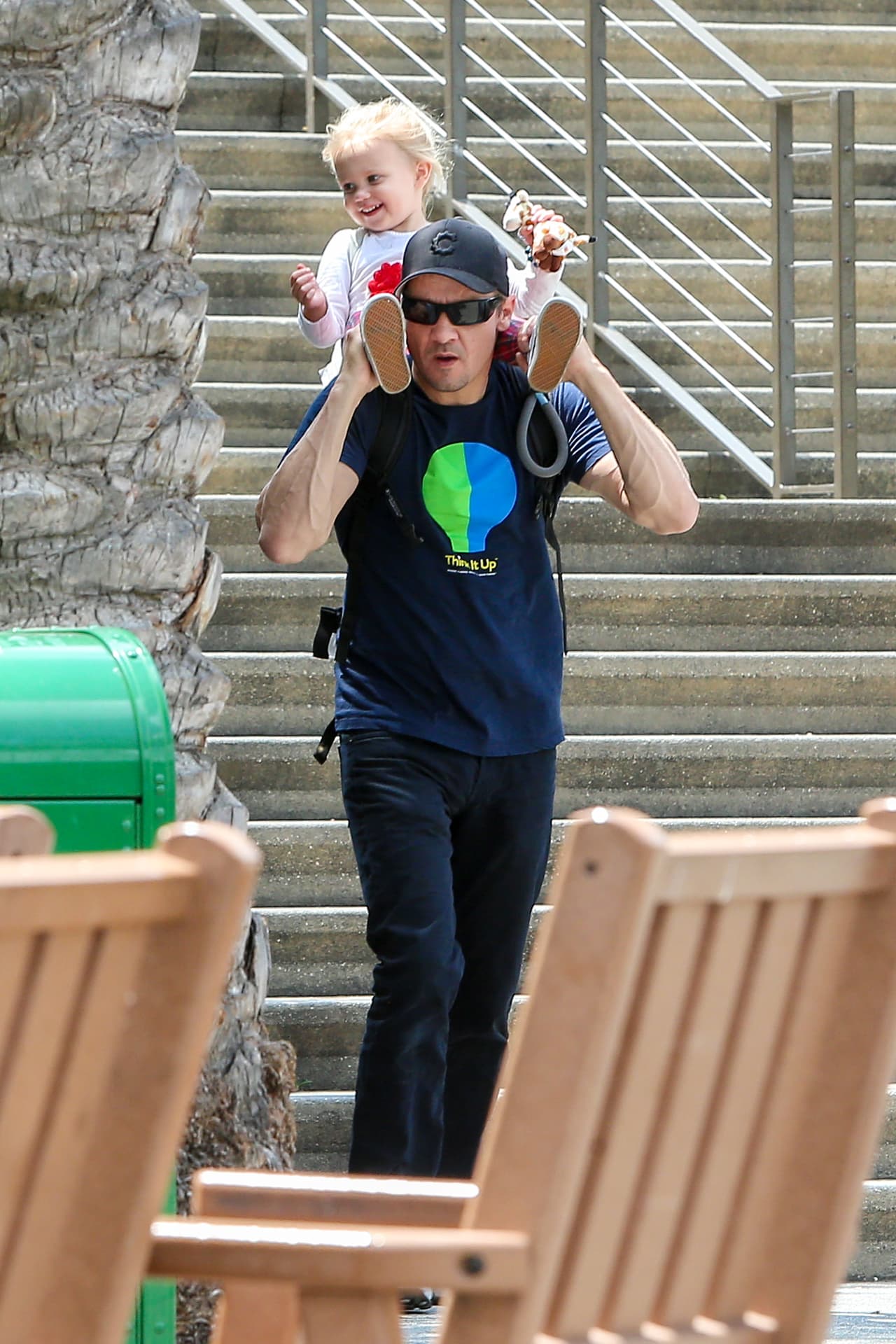 Una bella tarde en el zoo de Los Angeles.