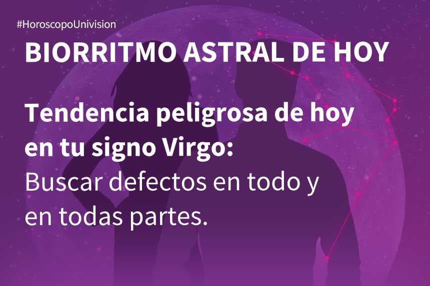 Virgo 15 de septiembre de 2019