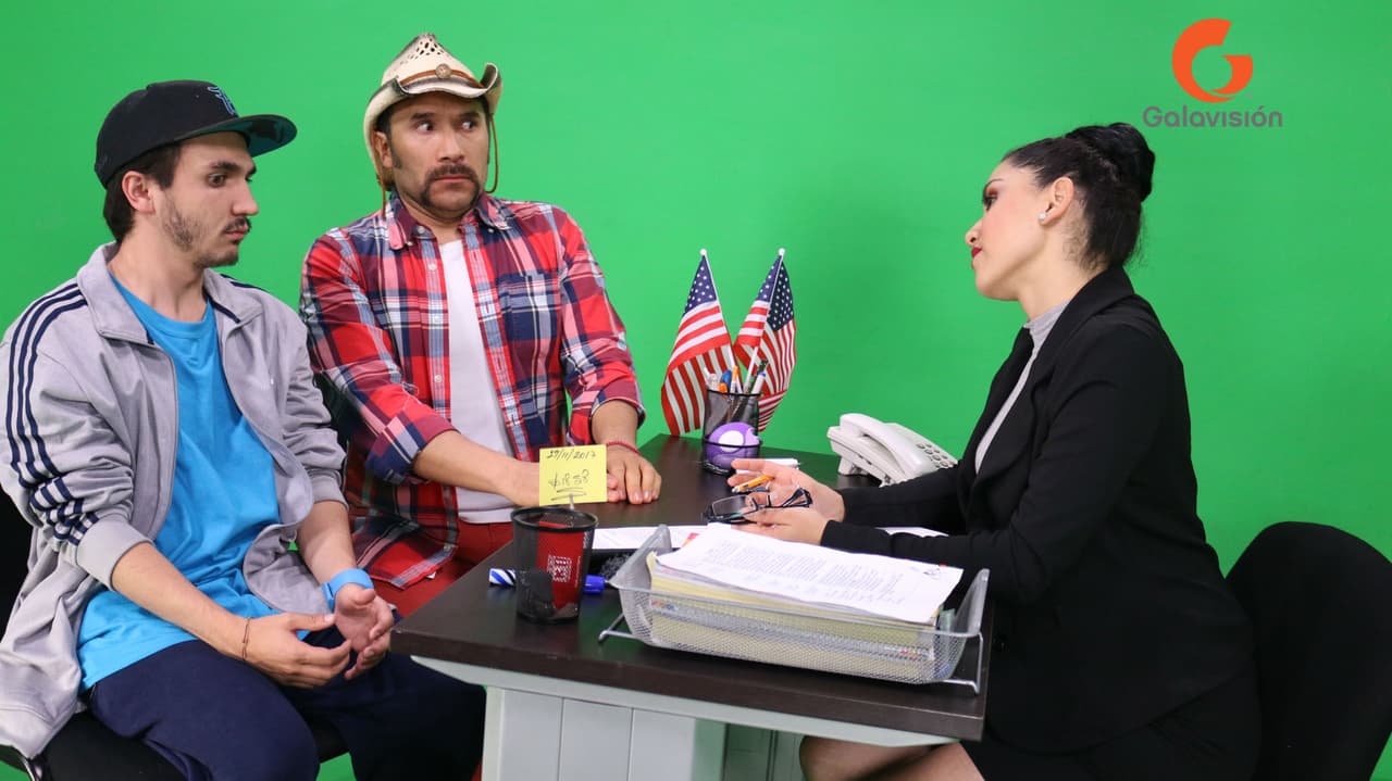 Las reacciones de Luis Manuel siempre robaban carcajadas en el set.