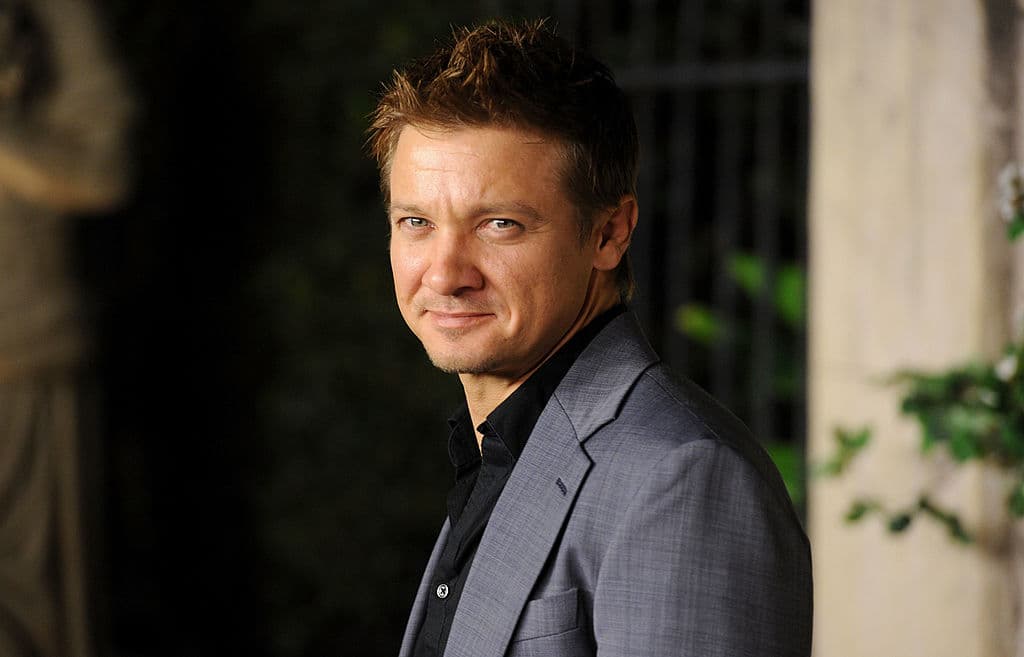 BEVERLY HILLS, CA - JULY 19: Actor Jeremy Renner arrives at Lucrecia Martel's "Muta" presented by MIU MIU at a private residence on July 19, 2011 in Beverly Hills, California. (Photo by Jason Merritt/Getty Images for MIU MIU)