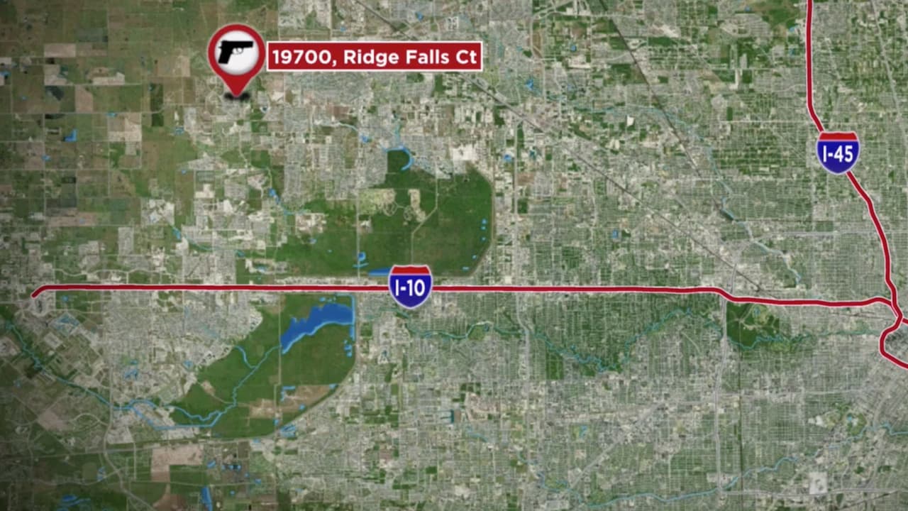 Los hechos ocurrieron la mañana del miércoles 22 de julio, en la cuada 19700 de Ridge Falls Court.