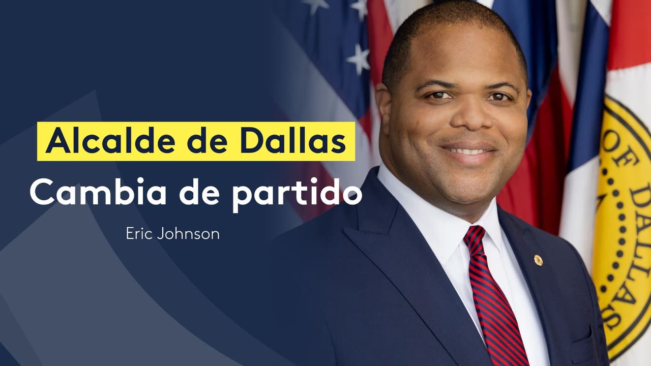 “Texas es cada día más rojo”: desata polémica alcalde de Dallas por cambiar de partido