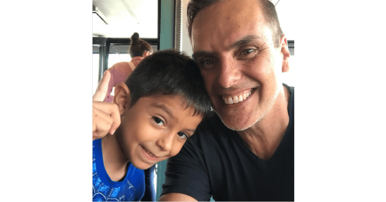 Xavier Ortiz y su hijo, Xavi