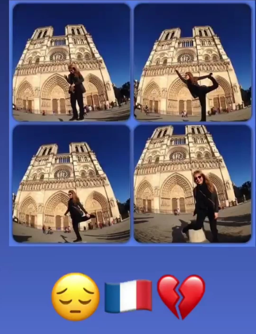 Thalia publicó en sus historias de redes sociales imágenes de su visita a la catedral.
<br>