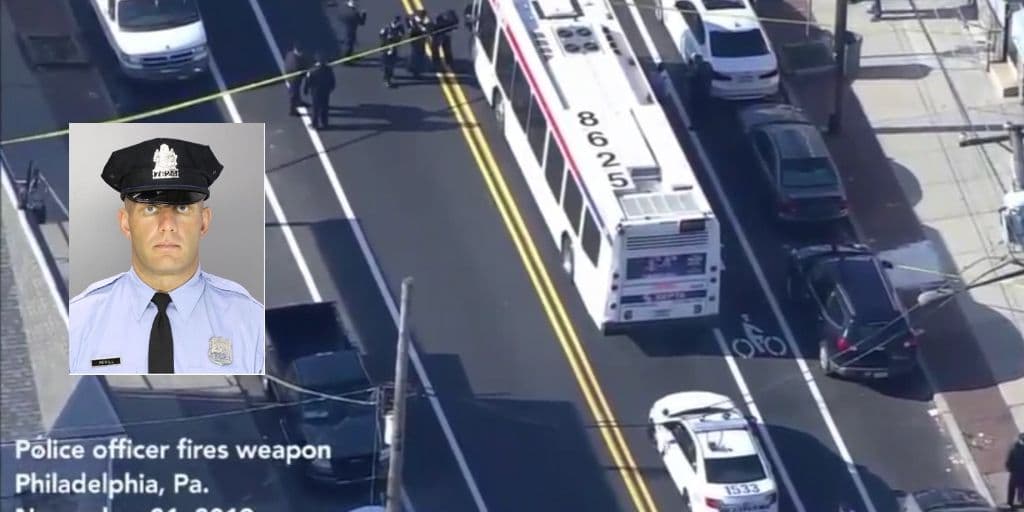 Oficial de policía de Filadelfia y sospechoso baleados luego de tiroteo afuera de un autobús SEPTA en Wissinoming