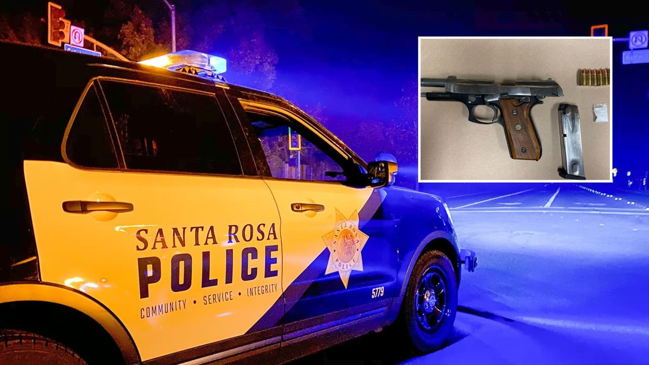 Arrestan a sujeto acusado de apuntar con un arma a tres personas en Santa Rosa