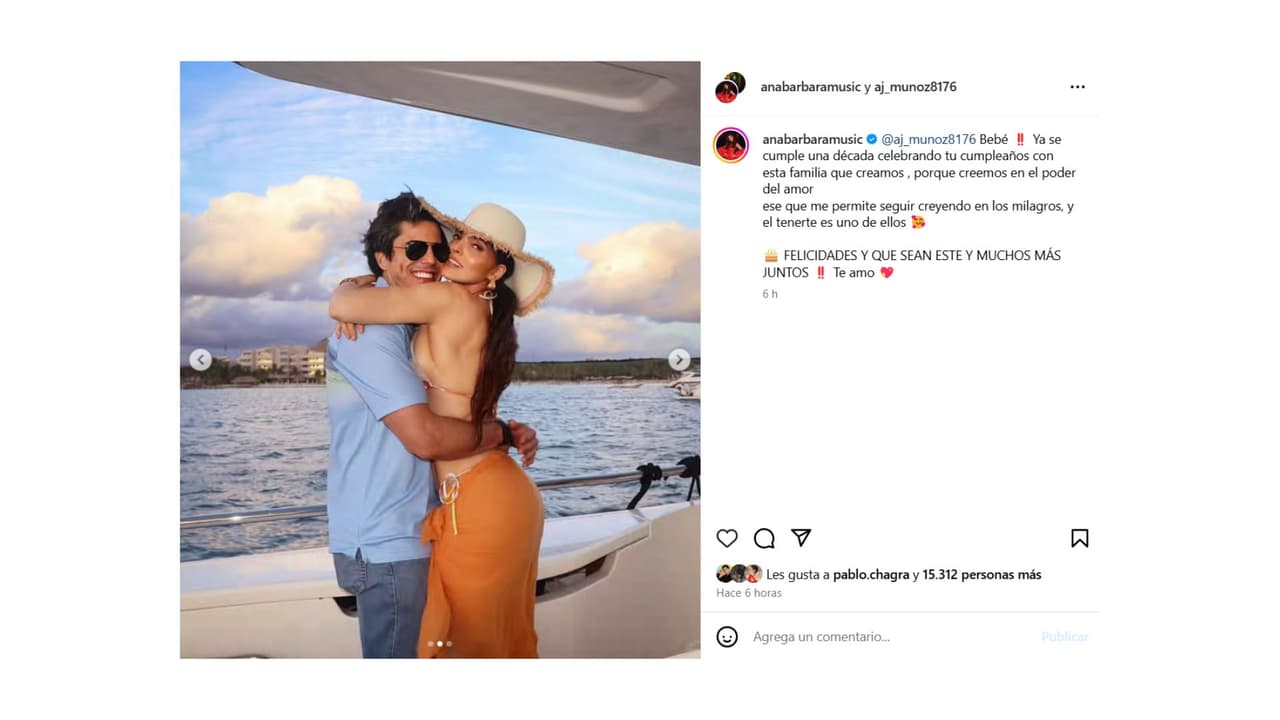 Ana Bárbara celebra cumpleaños de su esposo en plena polémica con su familia: ¿les manda indirecta?