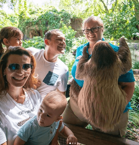 La tarde se fue entre risas y diversión. Los Tacher no se querían ir pues esta aventura salvaje fue sencillamente increíble.