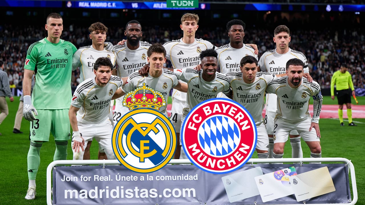 Real Madrid llega golpeado por bajas ante Bayern Múnich en Champions League