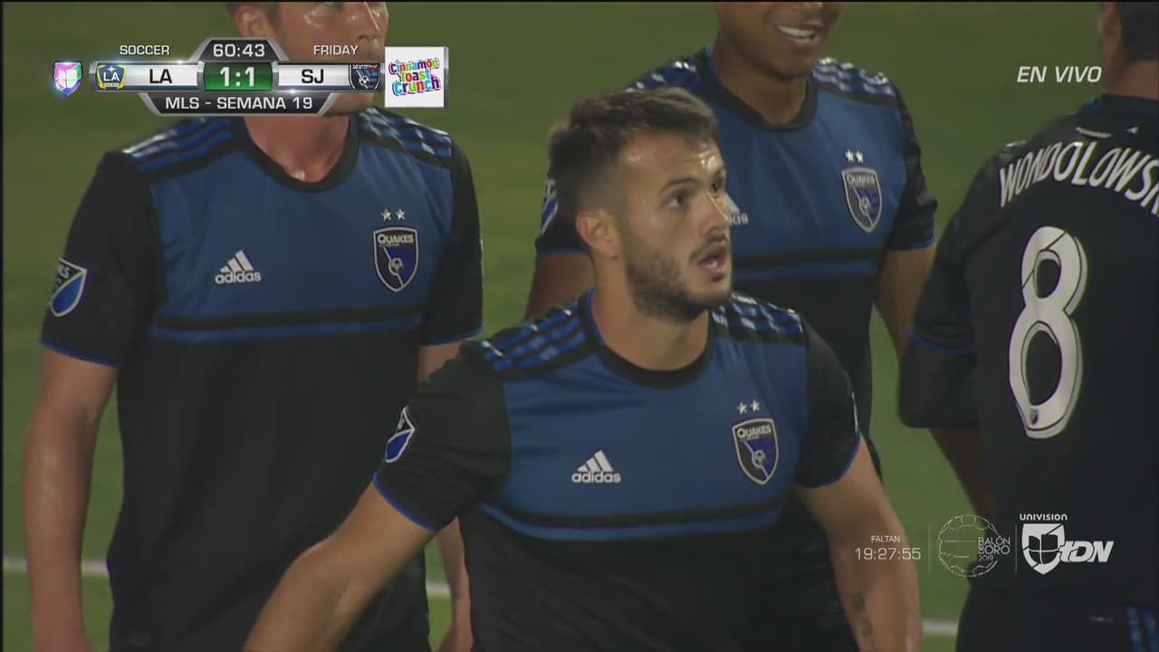 Valeri Qazaishvili anota el empate para San Jose Earthquakes