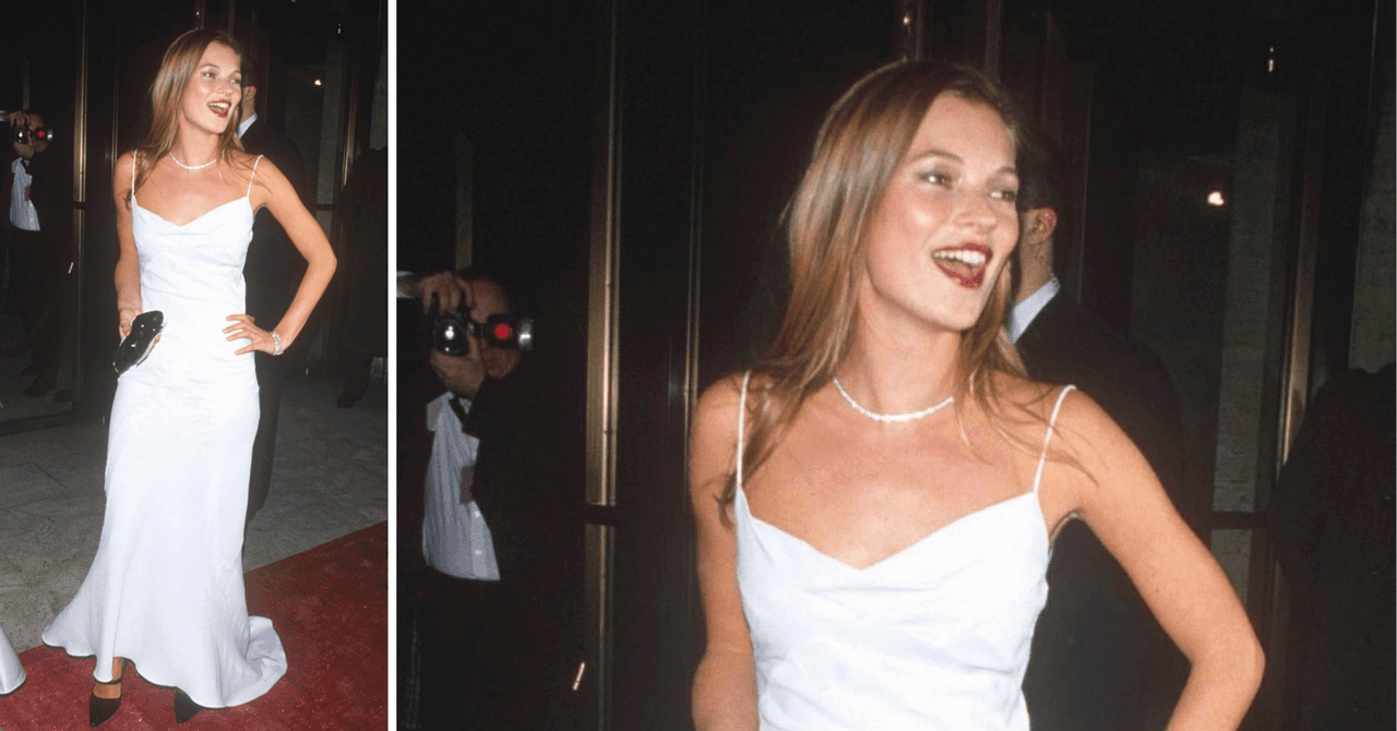 Kate Moss con el collar de diamantes que Johnny Depp le regaló
