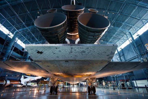 Museo Aeroespacial, Washington. ¿Qué niño no ha soñado con volar o visitar otros planetas?