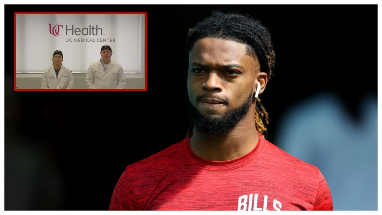 Lo último que se sabe de Damar Hamlin, jugador que colapsó en el partido de la NFL