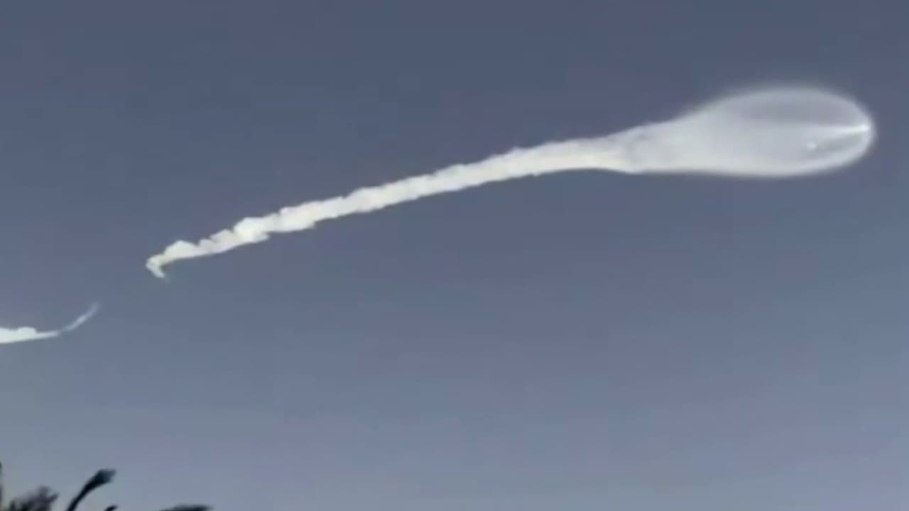 ¿Una medusa en el cielo?: Esto es lo que vieron en Florida tras lanzamiento de la misión Bandwagon-5 de SpaceX