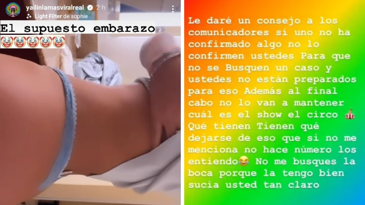 Yailín La Más Viral desmiente embarazo de manera tajante y manda advertencia.