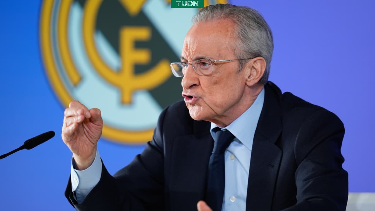 Florentino Pérez se pelea con periodista en plena rueda de prensa