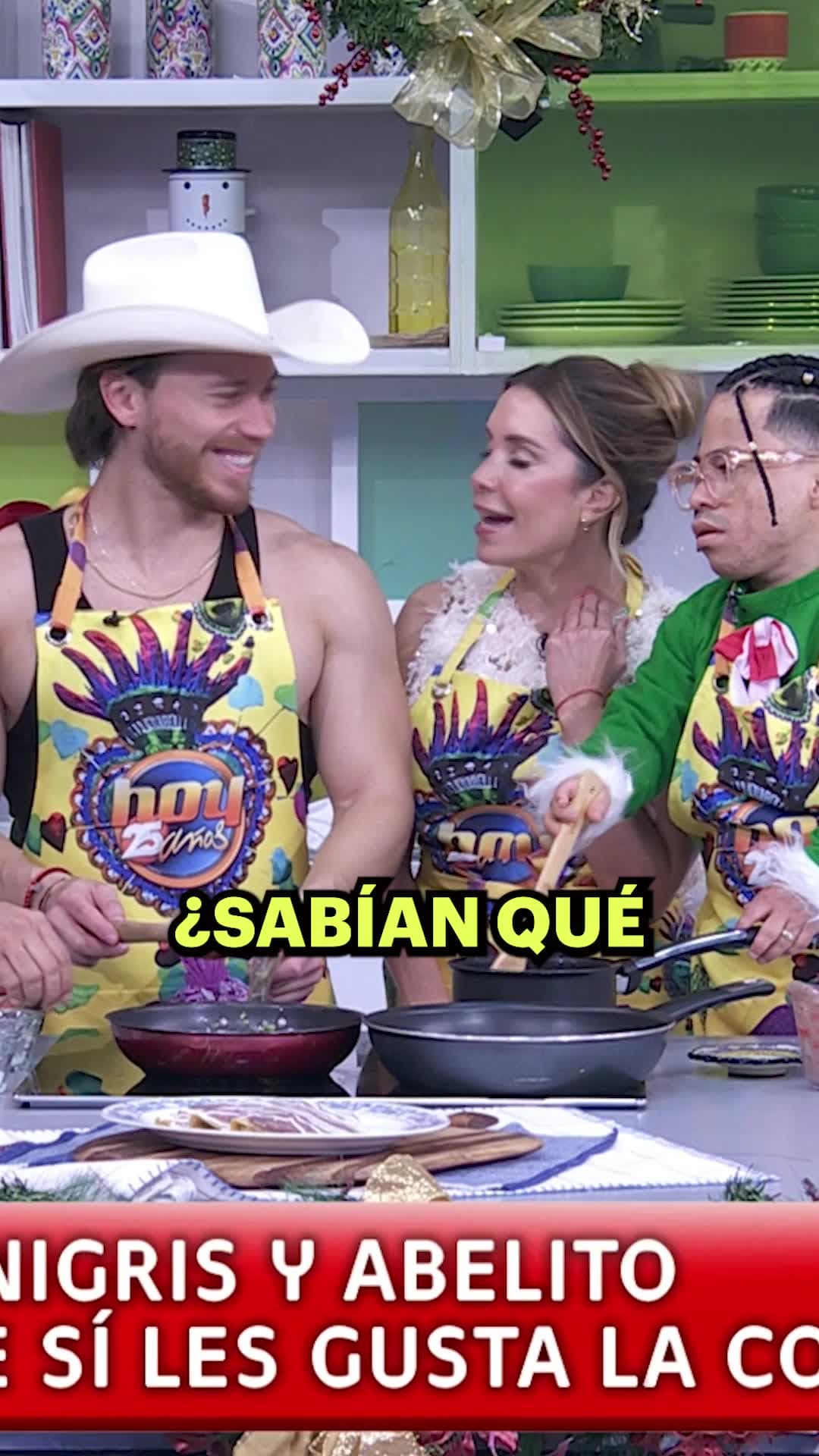 ¿Qué dijo?: Aldo no entiende el término del chef