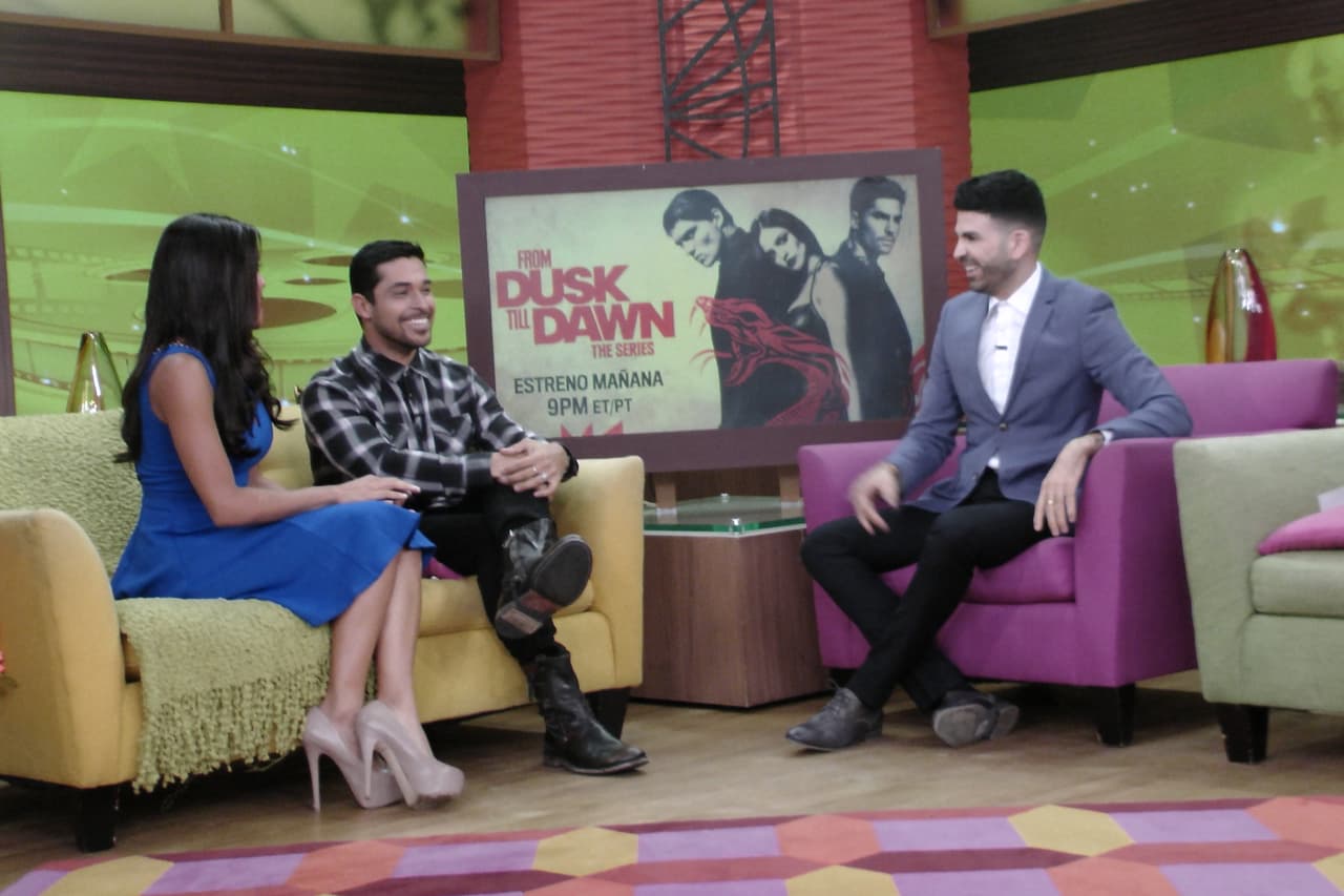 El galán venezolano llegó a contarnos todos los detalles de su nuevo proyecto.