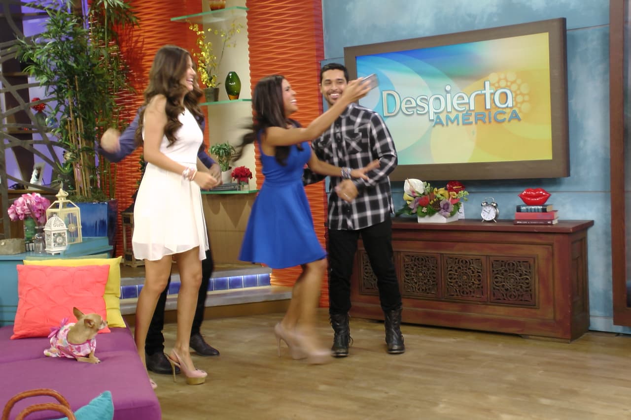 ¡Una selfie! Francisca quería tener un recuerdo de este divertido encuentro.