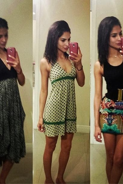 A pesar de lo antiguos o fuera de moda que se encuentren estos tres atuendos, para Alejandra son sus prendas favoritas por las fechas tan especiales que representan.  