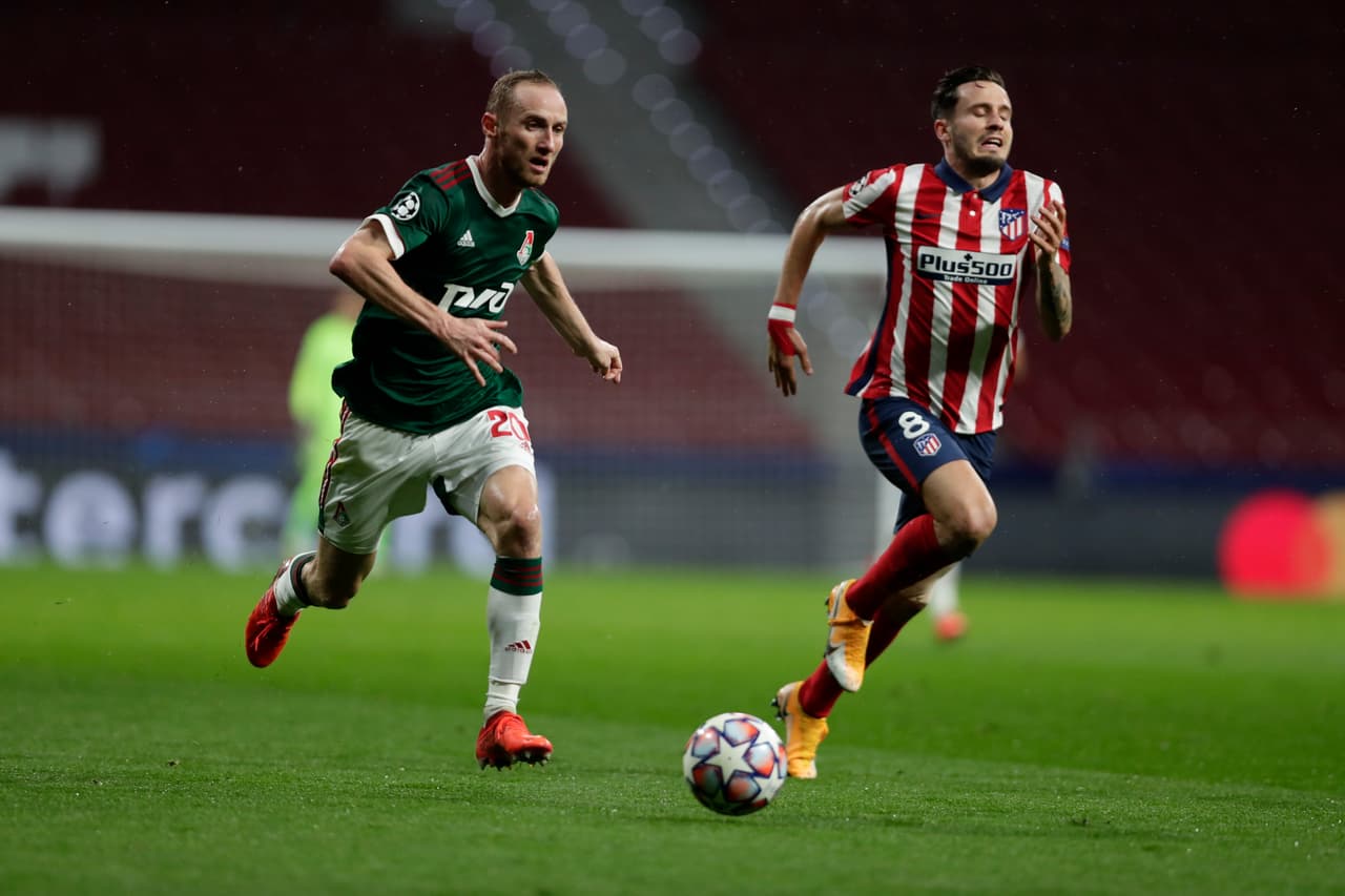 El Atlético de Madrid sufre frente al Lokomotiv de Moscú y se conforman con un punto al empatar 0-0.