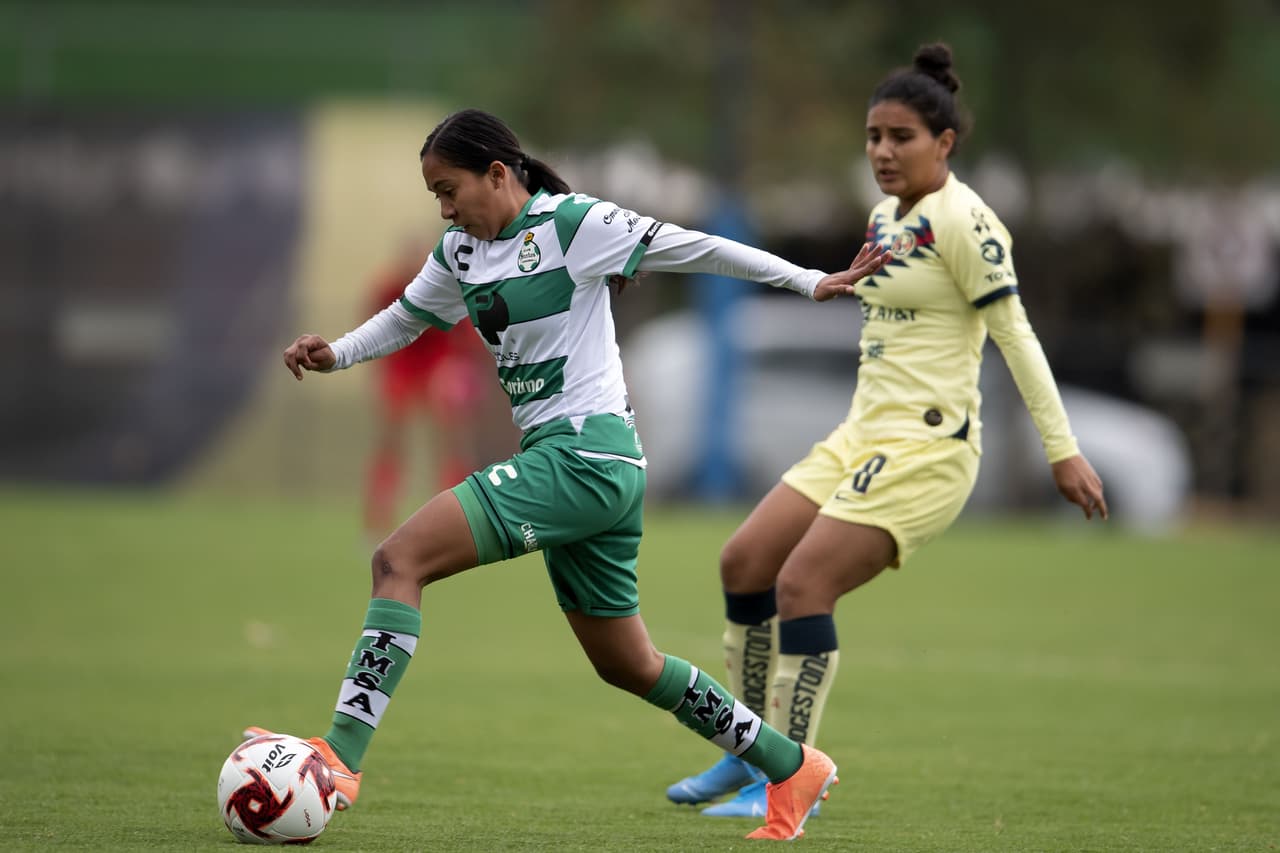 ¡Partidazo en Coapa! Duelo de poder a poder entre el América y las Guerreras del Santos Femenil que nos deleitó con una feria de goles.